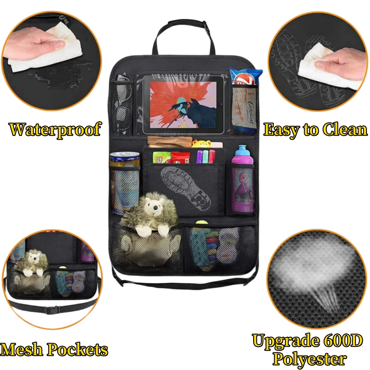 DriveStore™ Premium Seat Back Organizer