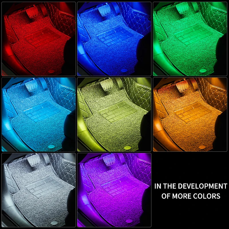 DriveGlow™ RGB Footwell Light Kit