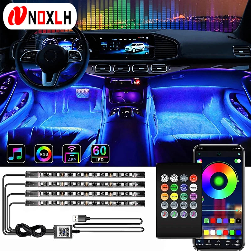DriveGlow™ RGB Footwell Light Kit