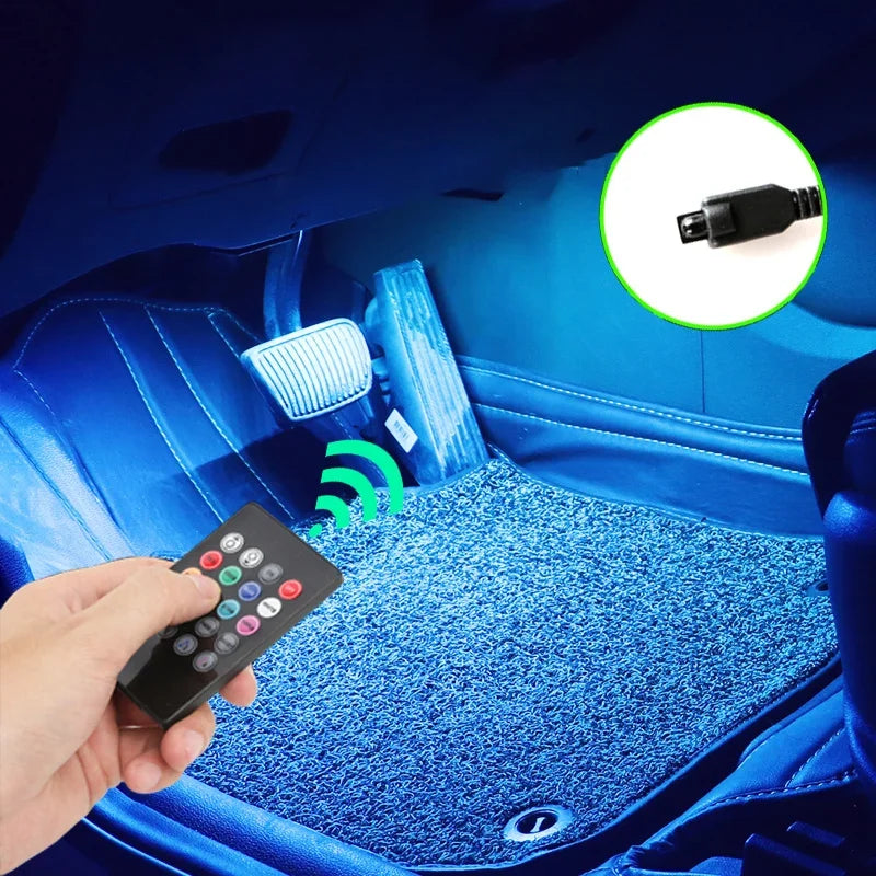 DriveGlow™ RGB Footwell Light Kit