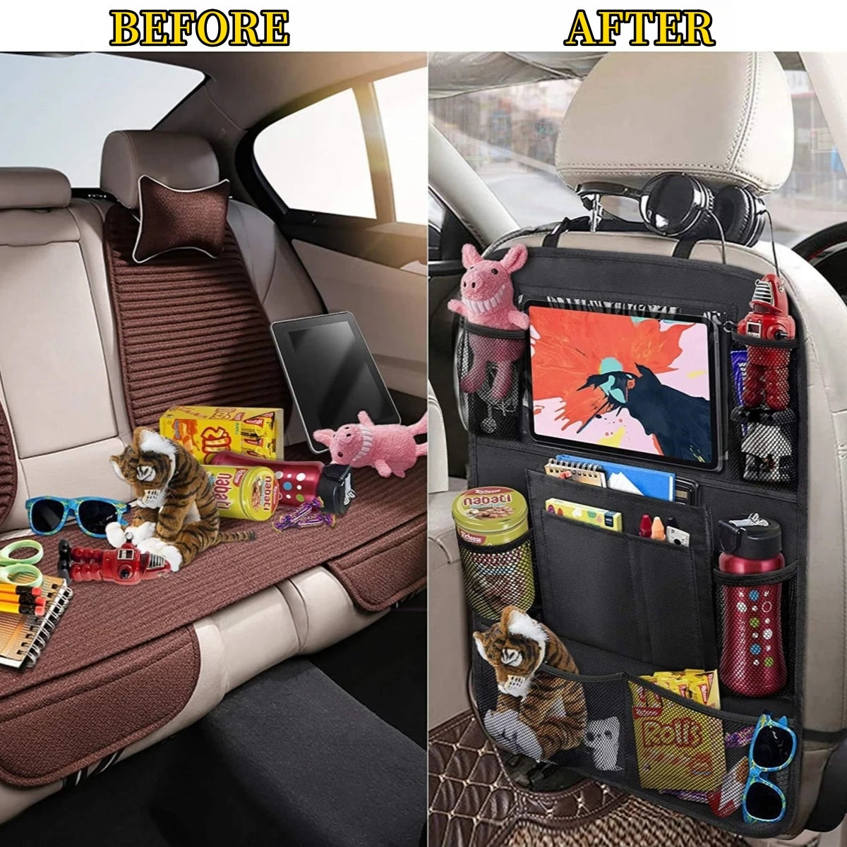 DriveStore™ Premium Seat Back Organizer